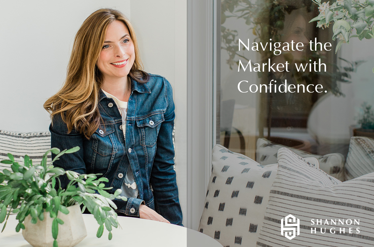 Agent Shannon Hughes View of San Francisco agent Shannon Hughes sitting at a table